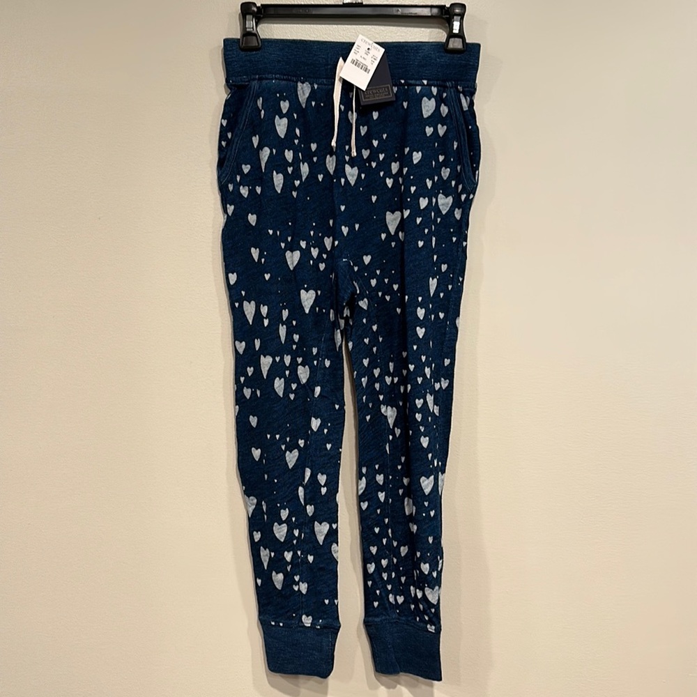J Crew Crewcuts Indigo Dyed joggers sz 12 NWT